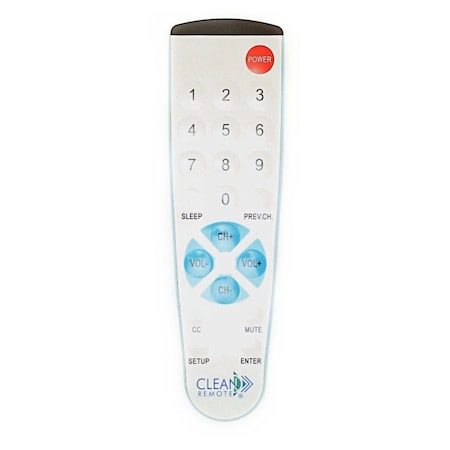Clean Remote Big Button CR2BB Universal TV Remote Pack Of 5, 5PK